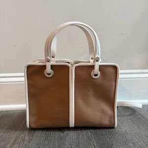 Kate Spade Sam Medium Canvas Plunge Satchel